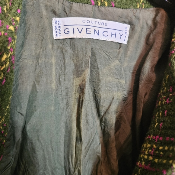 Givenchy 85% Wool Suit jacket women's vintage Size M - Picture 5 of 13
